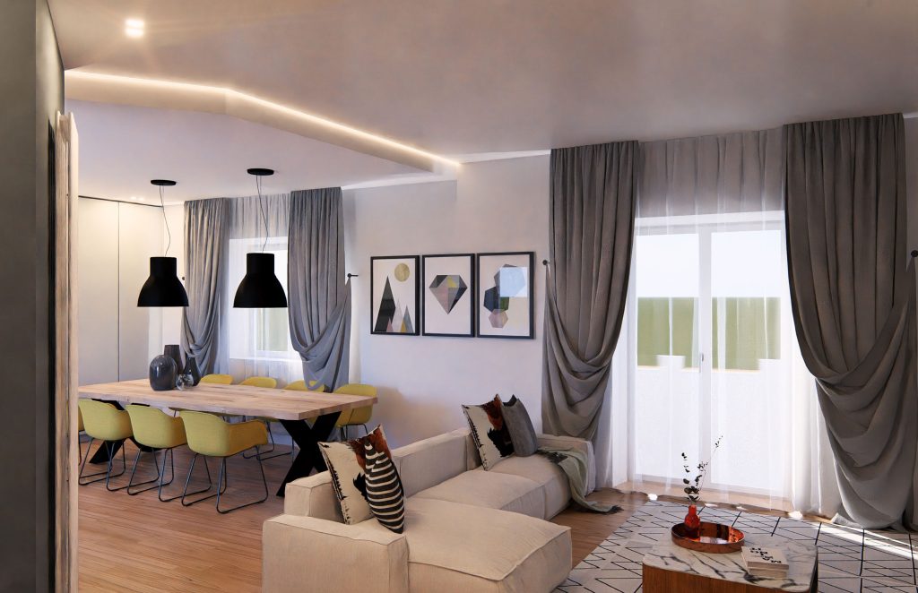 Ottimizzazione degli spazi per questo salone